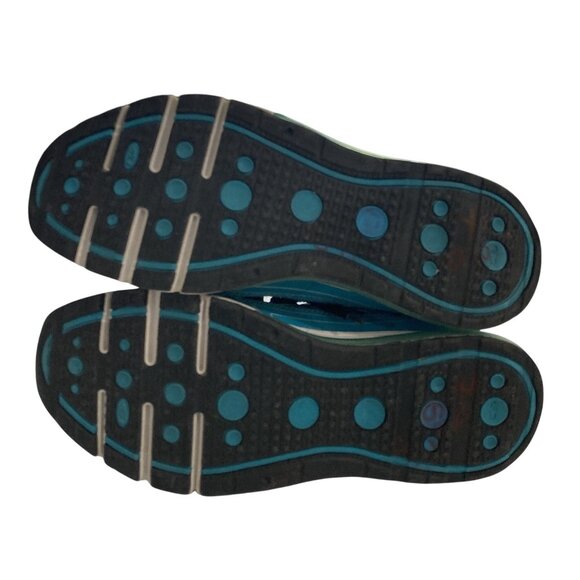 Champion youth size 6 Blue Leather Textile sneaker shoe no insoles - Picture 7 of 8